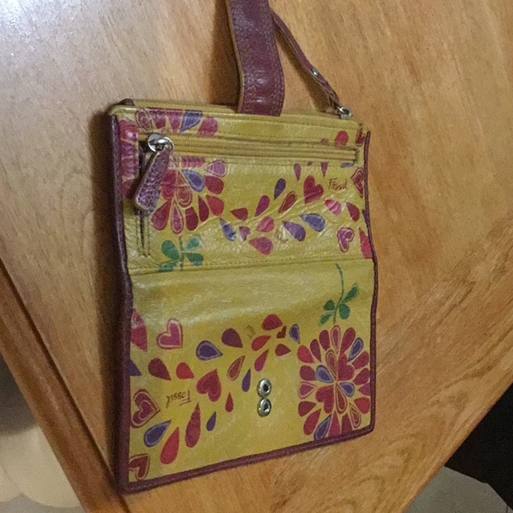 FOSSIL Colourful Genuine Leather Wallet - Picture 4 of 7